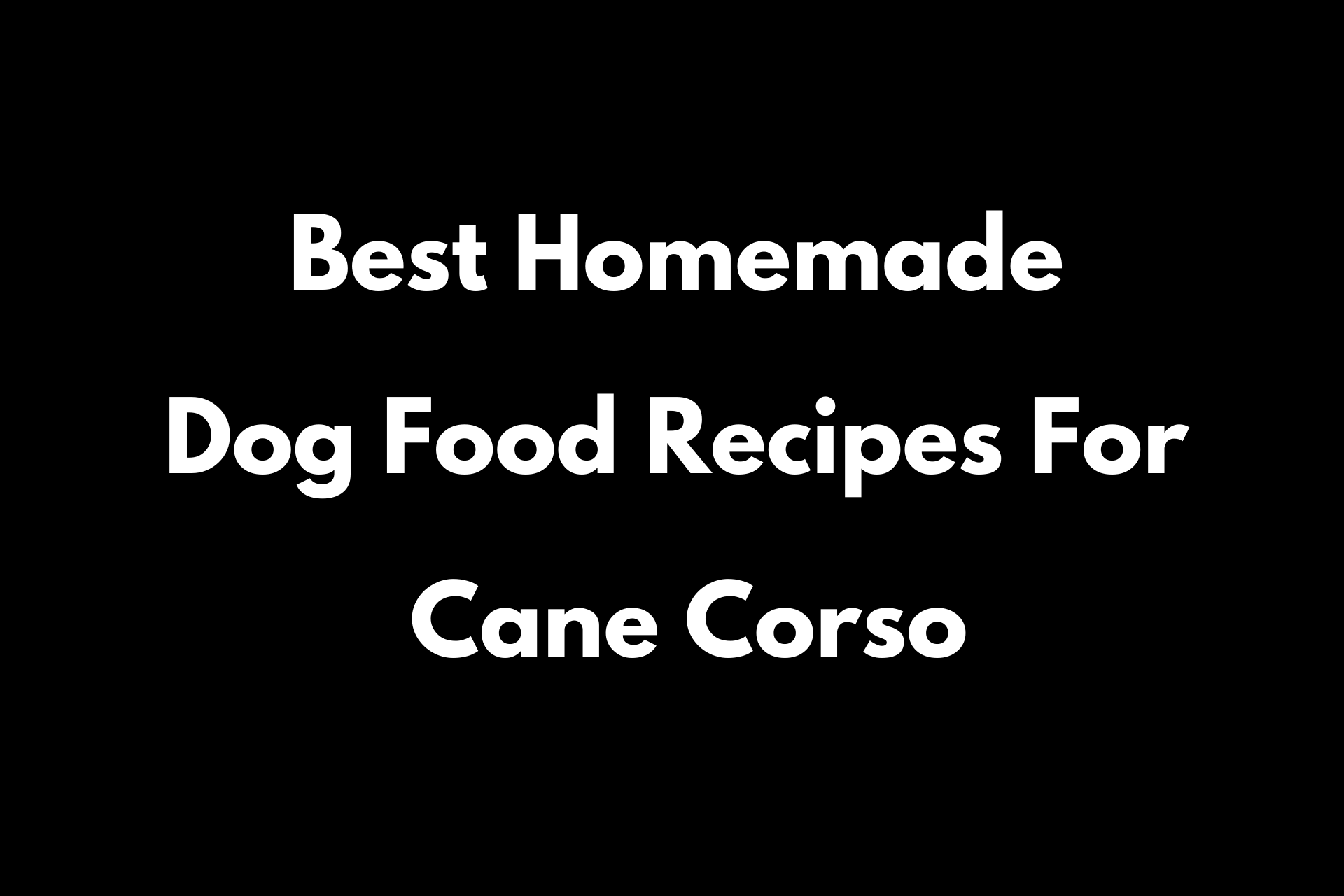 are bananas good for the cane corso